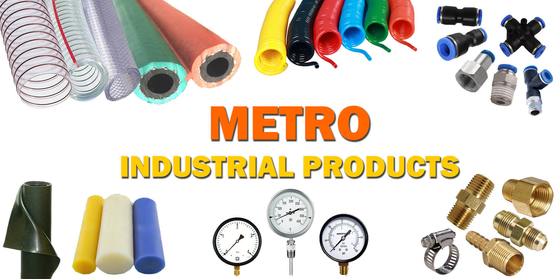 Metro Industrial Products Landing Page
