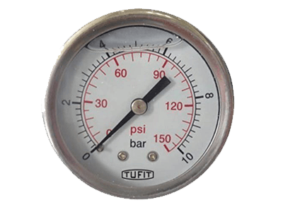Dial Bottom Gly Filled Pressure Gauges