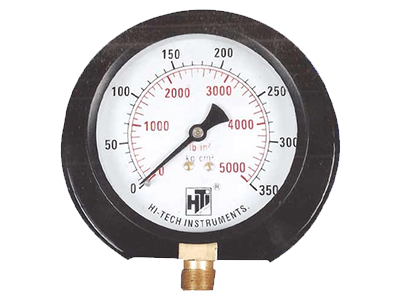 Dial Bottom Commercial Gauge