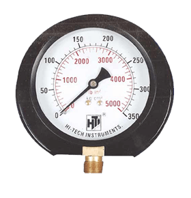 Dial Bottom Commercial Gauge